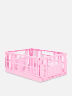 Boîtes Et Paniers|Primark Caisse De Rangement Pliable Rose clair