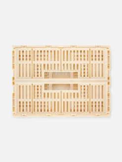 Boîtes Et Paniers|Primark Caisse De Rangement Pliable Grège