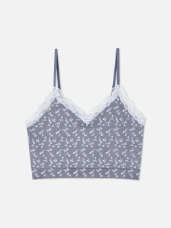 Hauts De Pyjama|Primark Caraco De Pyjama Court Bleu indigo