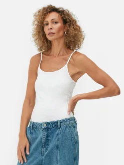Hauts Et T-Shirts|Primark Caraco Stretch Blanc