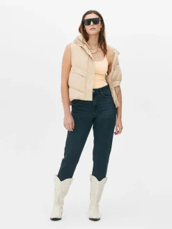 Hauts Et T-Shirts|Primark Caraco Stretch à Bretelles Réglables Nude
