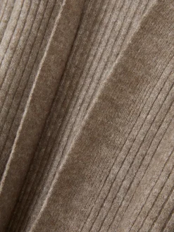 Pulls Et Gilets|Primark Cardigan Long Côtelé Taupe