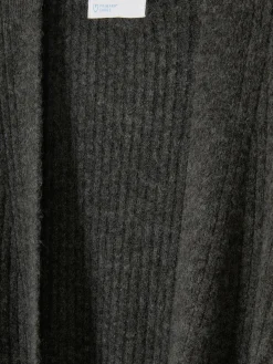 Pulls Et Gilets|Primark Cardigan Long Côtelé Anthracite