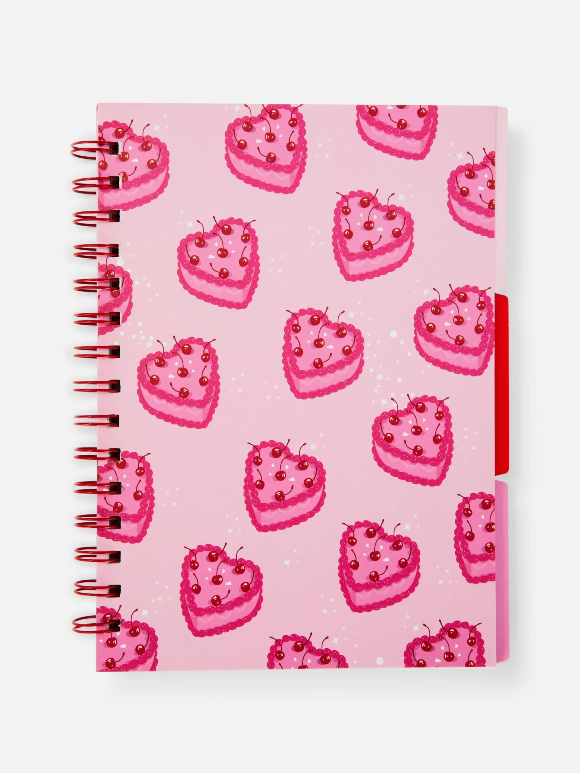Carnets|Primark Carnet A5 à Onglet Et Imprimé Gâteau Noir/Blanc