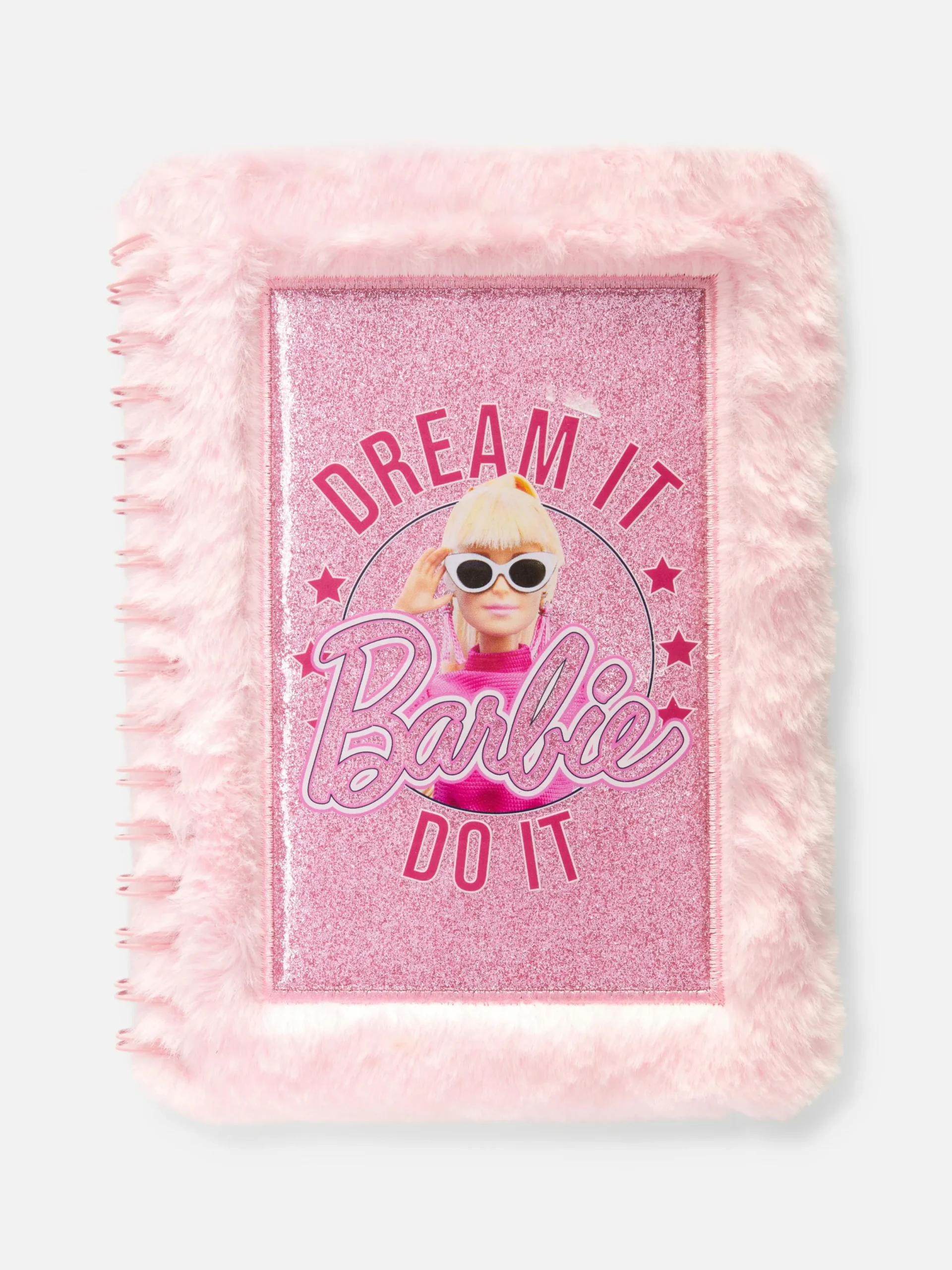 Carnets|Primark Carnet En Fausse Fourrure Barbie Rose