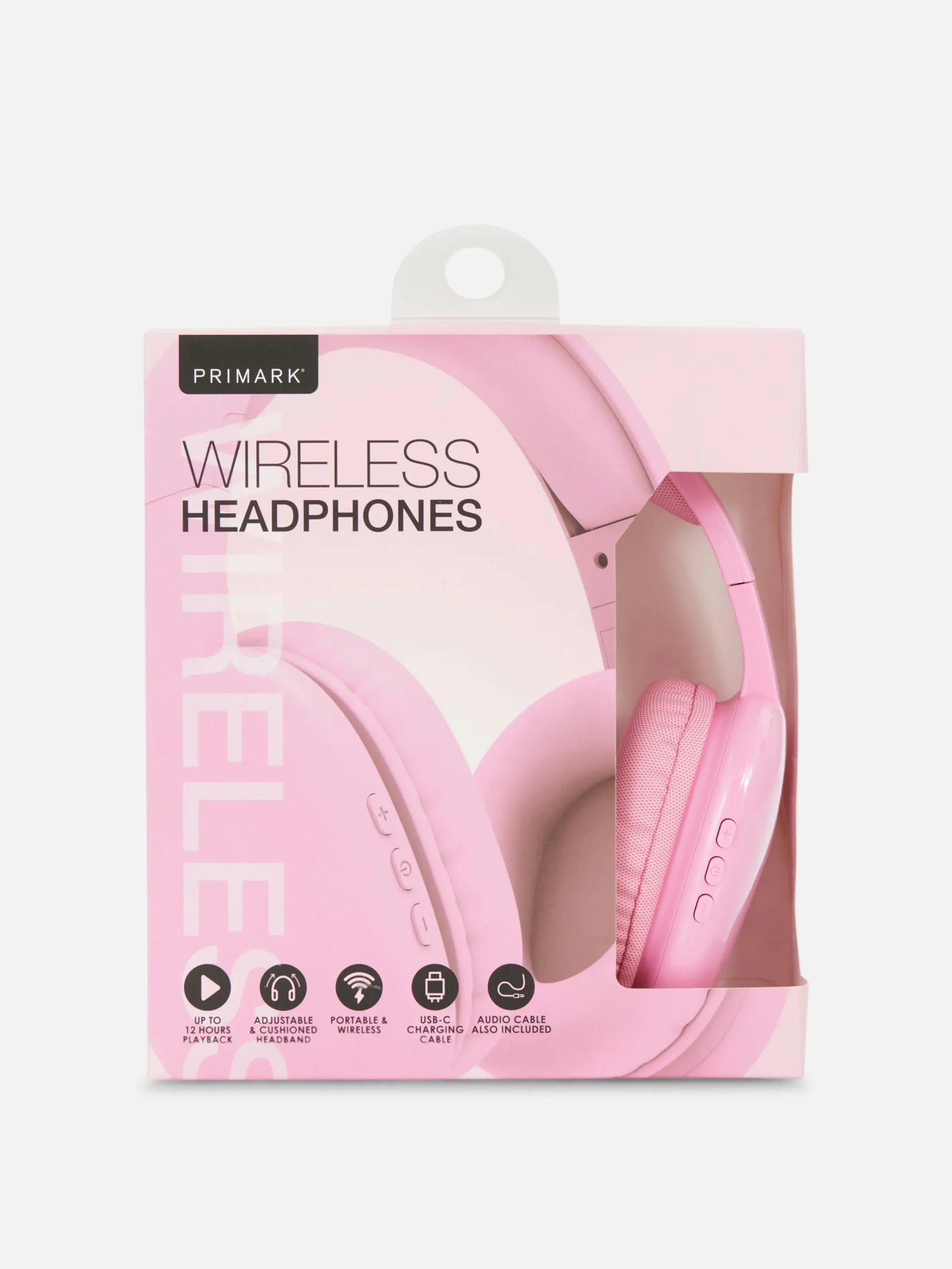 Casques Audio|Primark Casque Audio Sans Fil Bluetooth Rose foncé