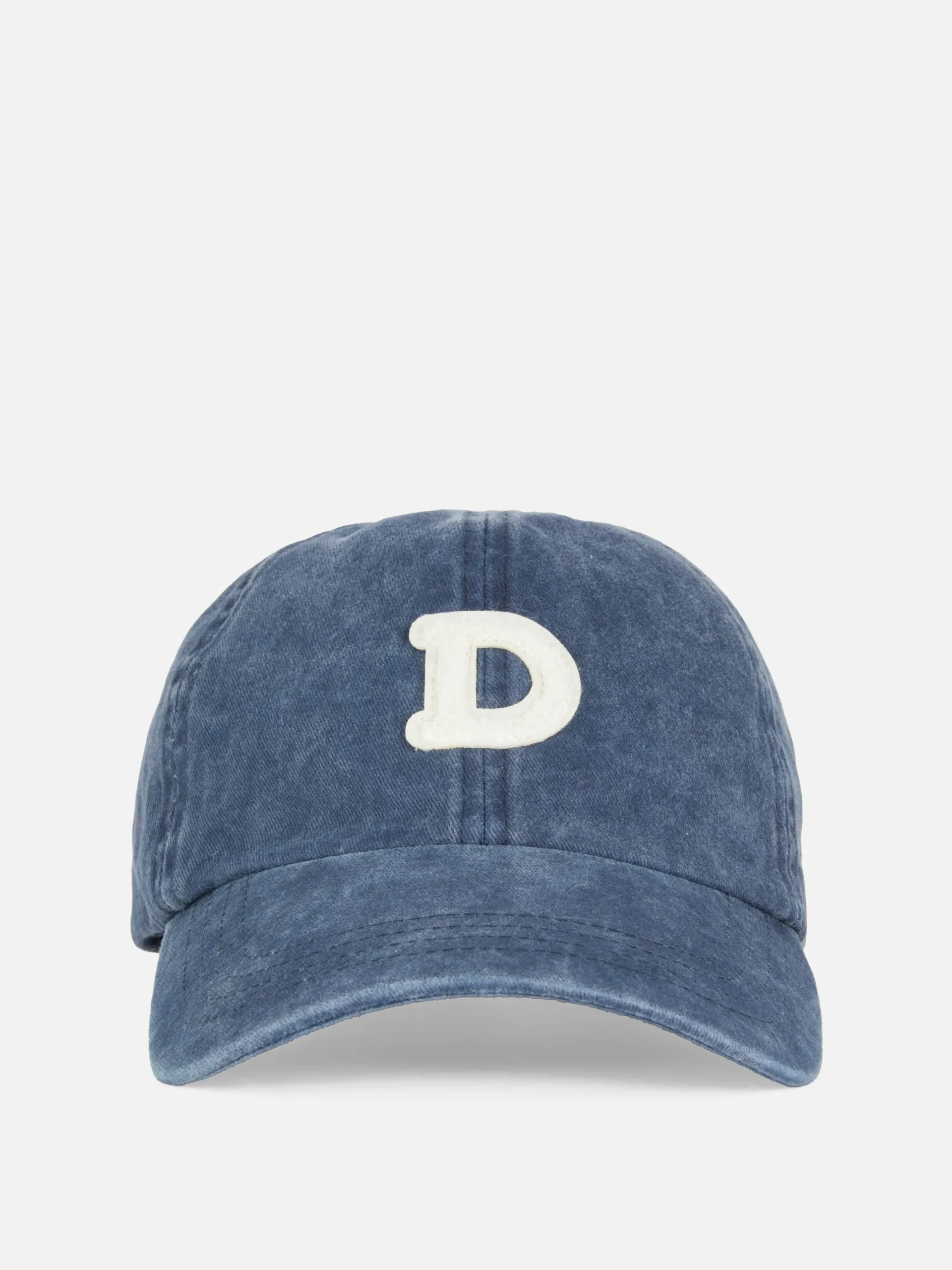 Chapeaux, Gants Et Écharpes|Primark Casquette à Initiale Délavée à L'acide Bleu marine