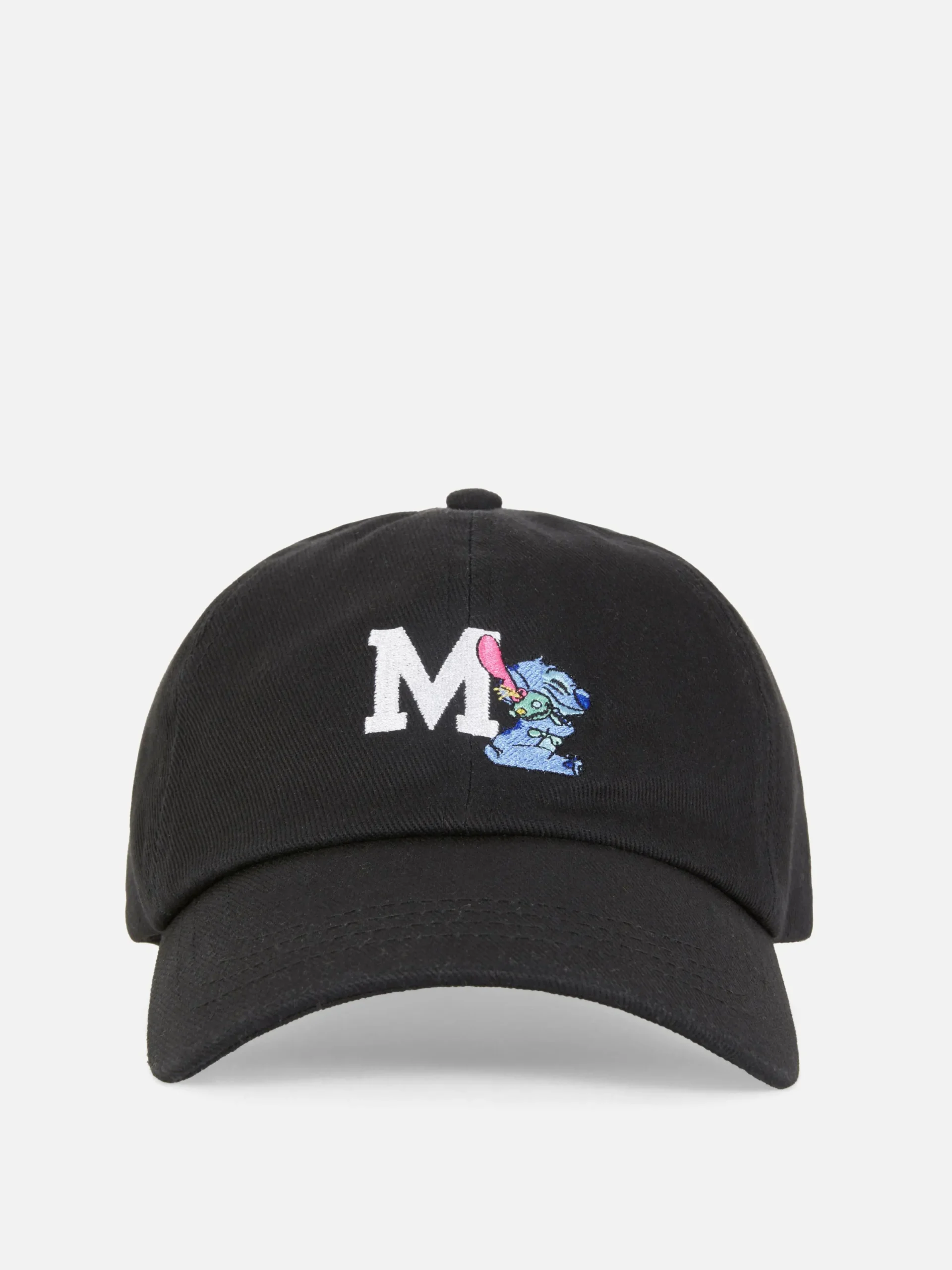 Chapeaux, Gants Et Écharpes|Primark Casquette De Baseball à Initiale Disney Lilo & Stitch Noir