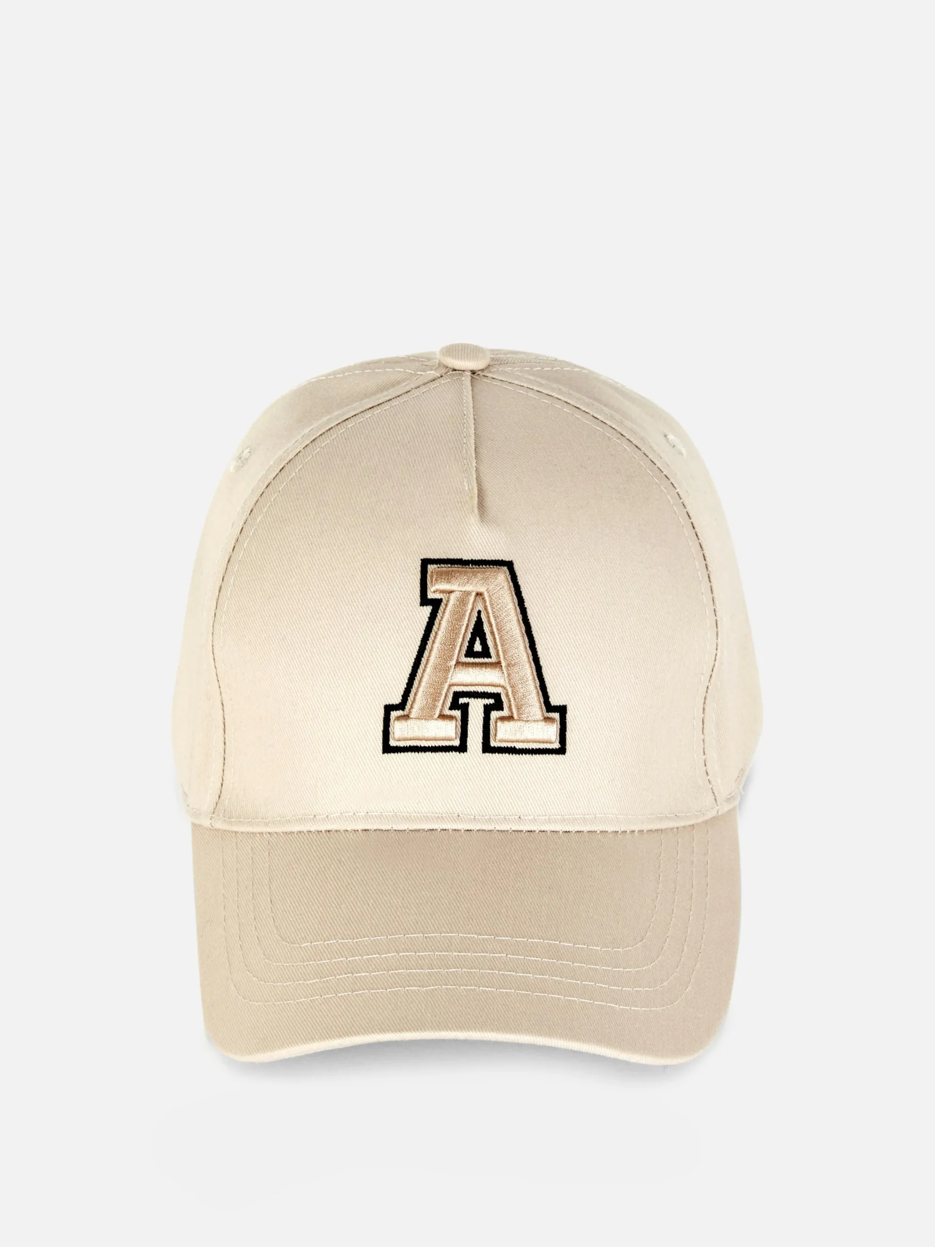 Chapeaux, Gants Et Écharpes|Primark Casquette De Baseball Avec Initiale Écru