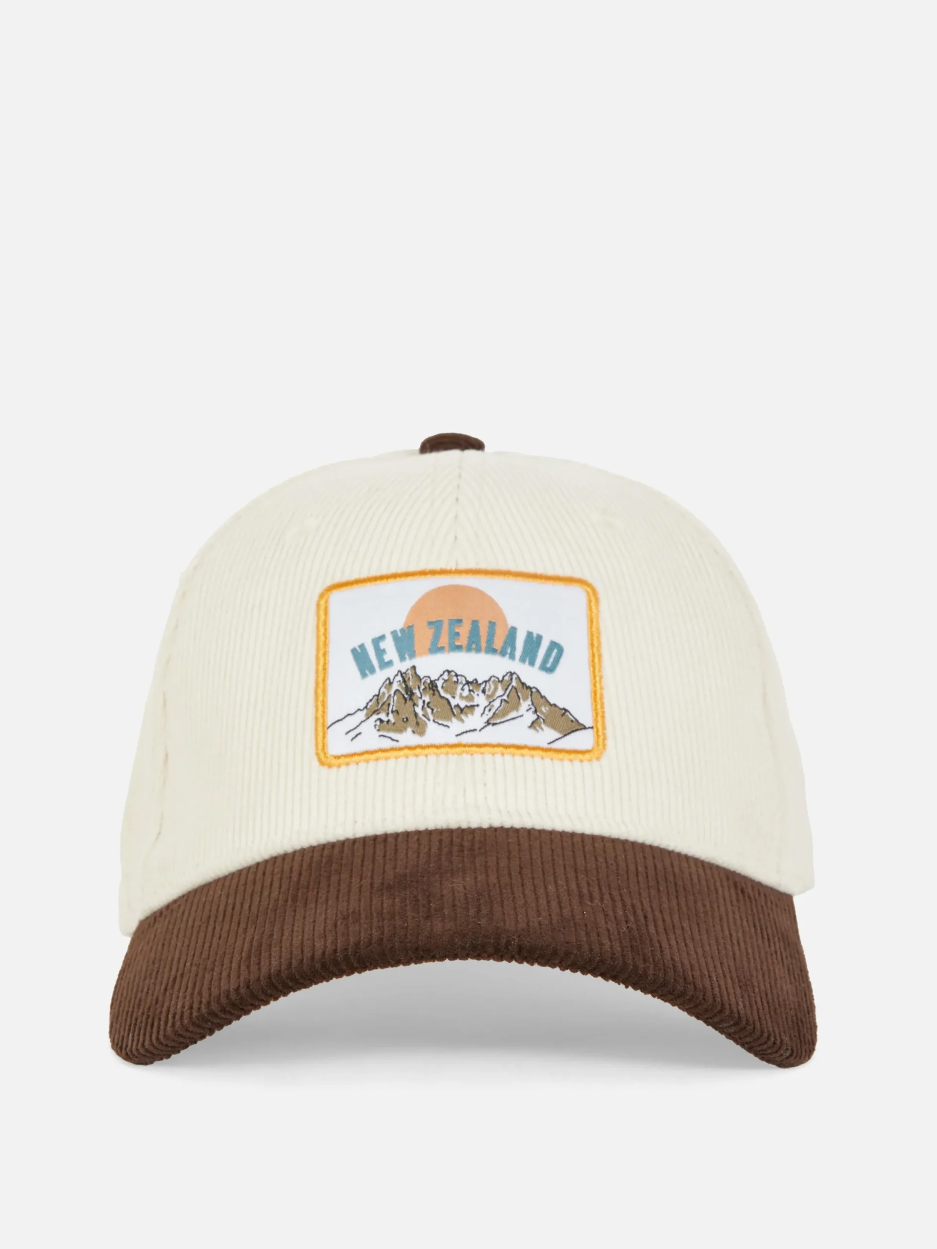 Chapeaux, Gants Et Écharpes|Primark Casquette En Velours Côtelé New Zealand Rita Ora Crème