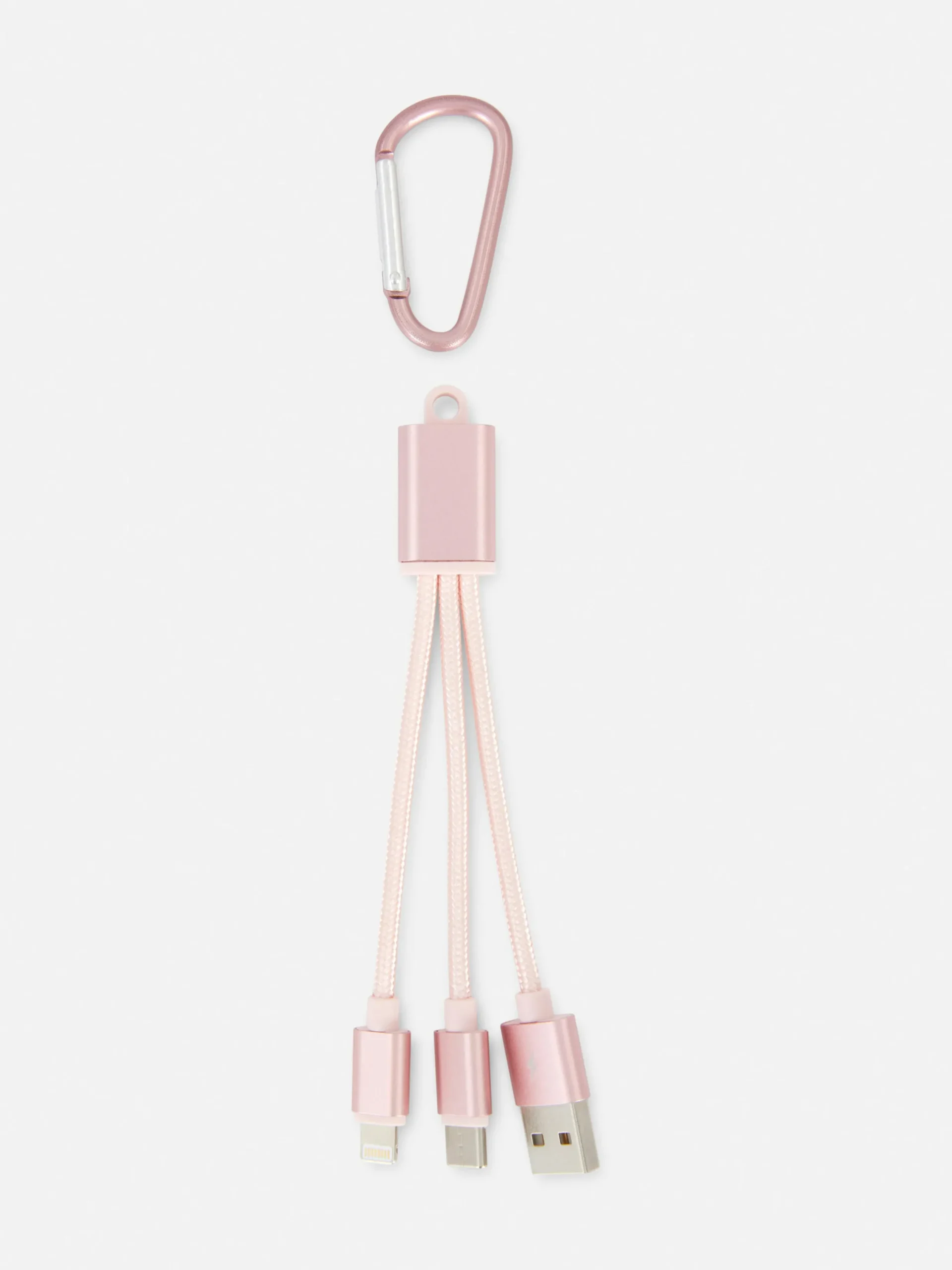 Chargeurs|Primark Câble De Chargeur 2-en-1 Rose