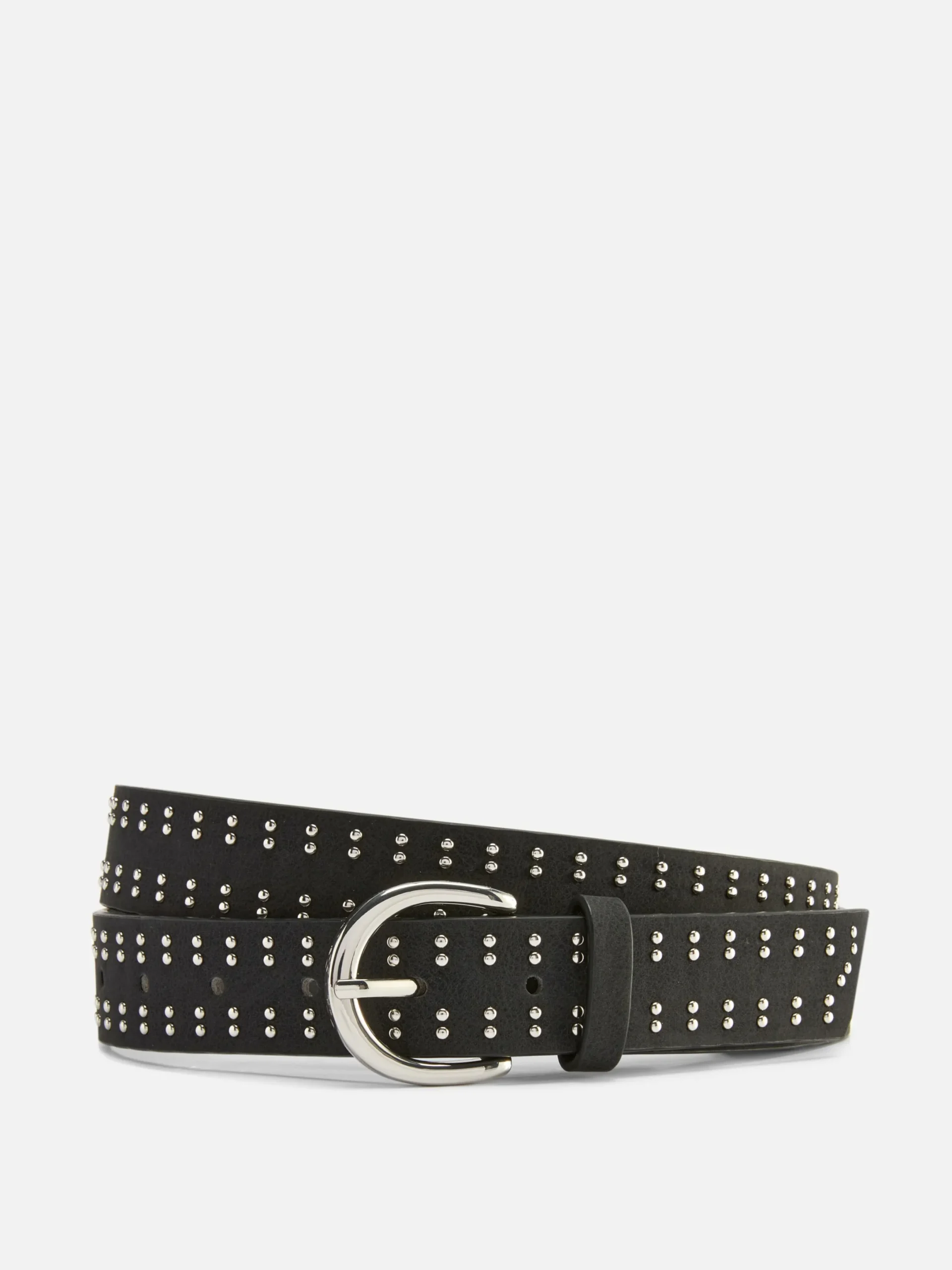 Ceintures|Primark Ceinture à Boucle Cloutée Noir
