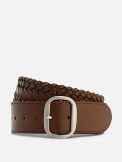 Ceintures|Primark Ceinture Tissée Tressée Rita Ora Marron