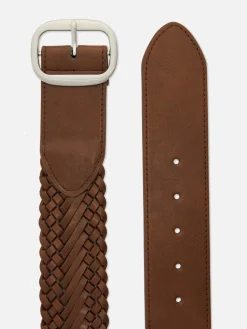 Ceintures|Primark Ceinture Tissée Tressée Rita Ora Marron
