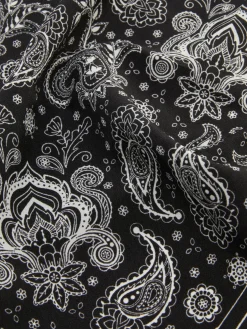 Chapeaux, Gants Et Écharpes|Primark Écharpe à Imprimé Cachemire Noir