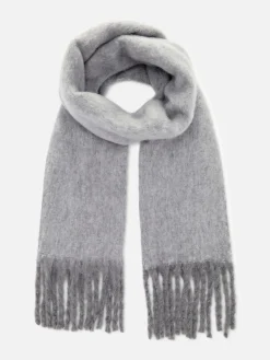 Chapeaux, Gants Et Écharpes|Primark Écharpe Brossée à Pampilles Gris