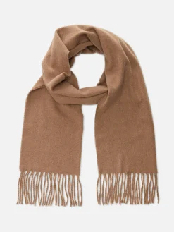 Chapeaux, Gants Et Écharpes|Primark Écharpe Tissée à Pampilles Camel