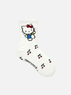 Chaussettes|Primark Chaussettes De Nuit Hello Kitty Blanc