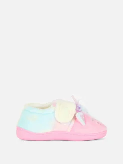 Chaussons|Primark Chaussons à Semelle Concave Et Motif Licorne Rose