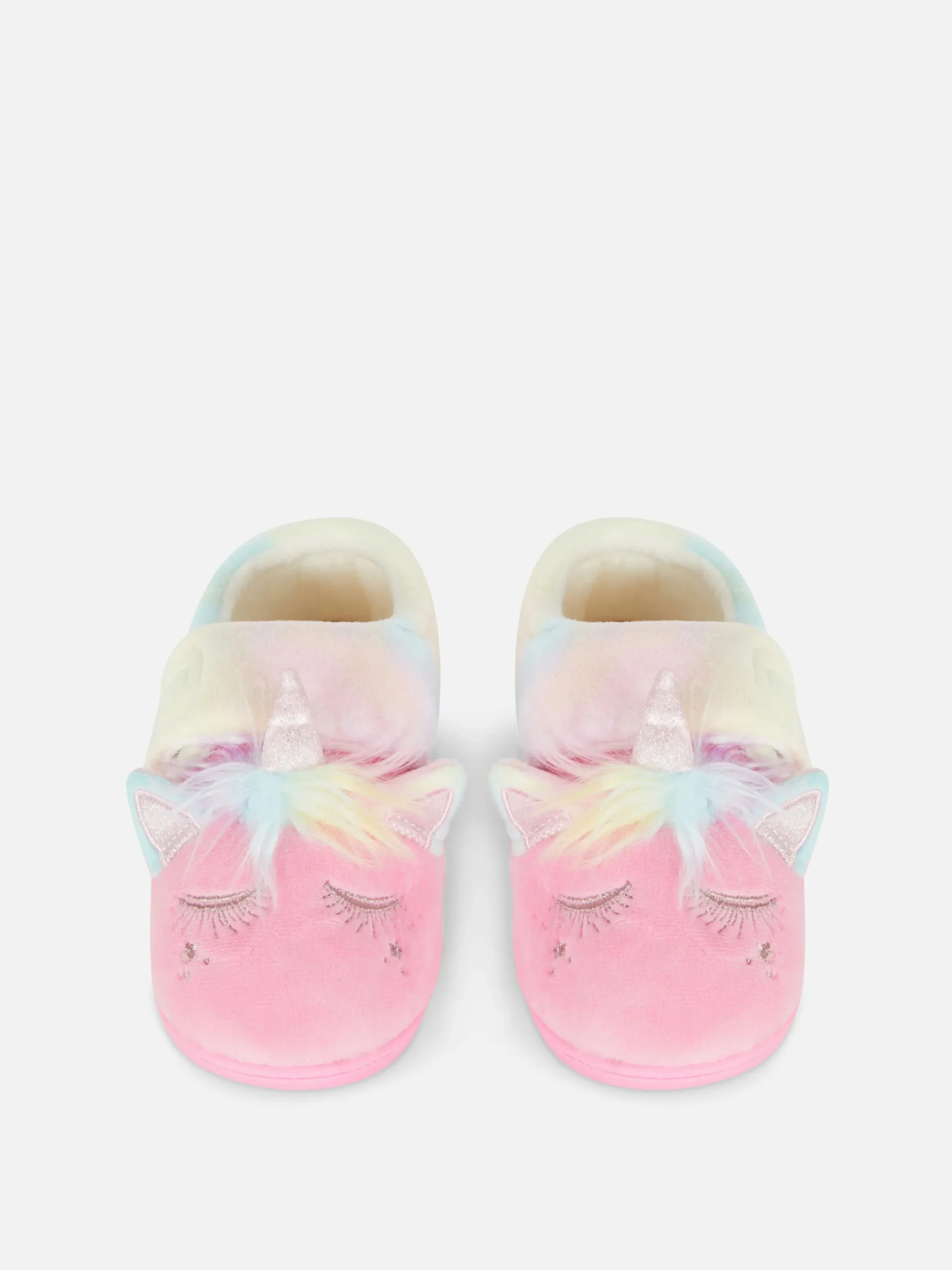 Chaussons|Primark Chaussons à Semelle Concave Et Motif Licorne Rose