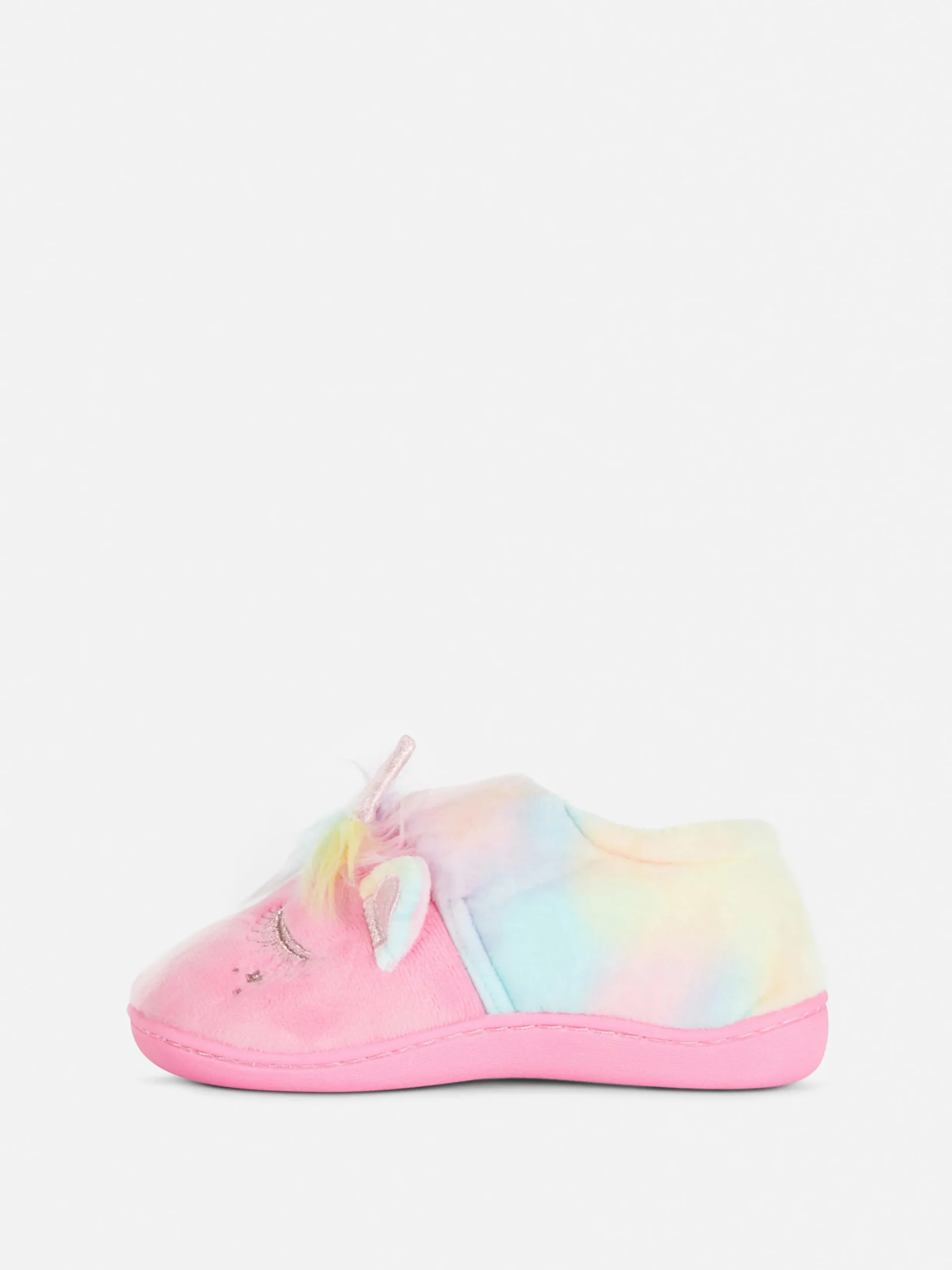 Chaussons|Primark Chaussons à Semelle Concave Et Motif Licorne Rose