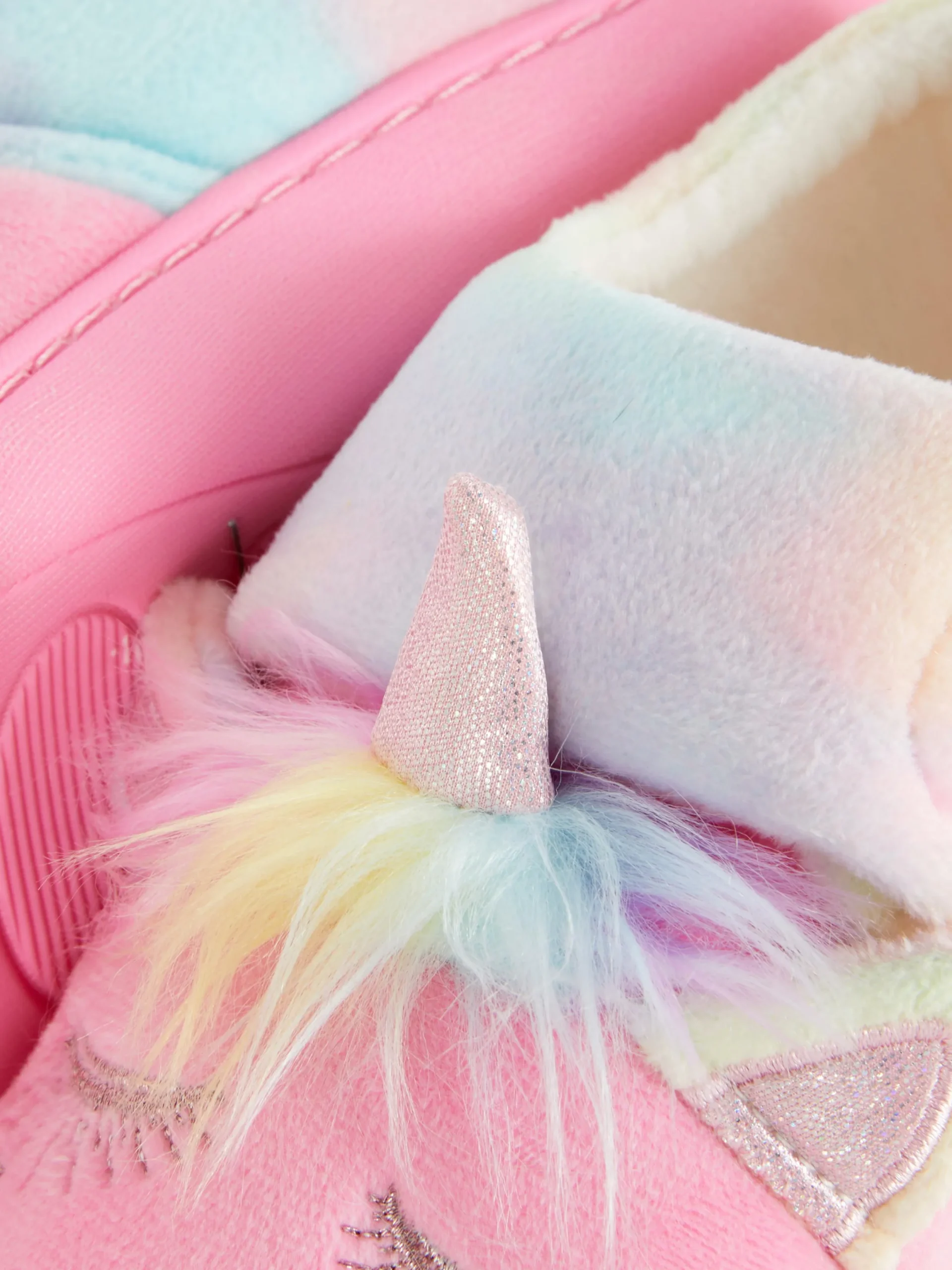 Chaussons|Primark Chaussons à Semelle Concave Et Motif Licorne Rose
