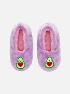 Chaussettes Et Collants|Primark Chaussons Avocat Lilas