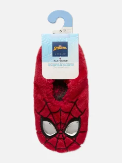 Chaussettes|Primark Chaussons Doux Marvel Spider-Man Rouge