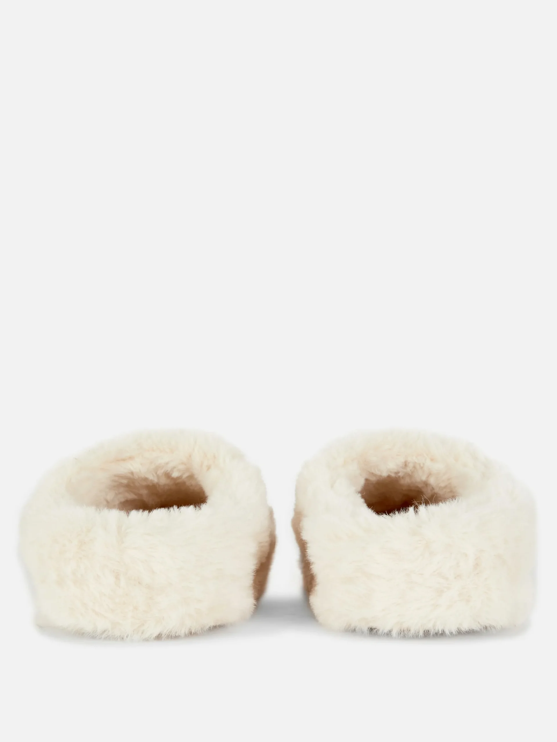Chaussons|Primark Chaussons En Fausse Fourrure Beige