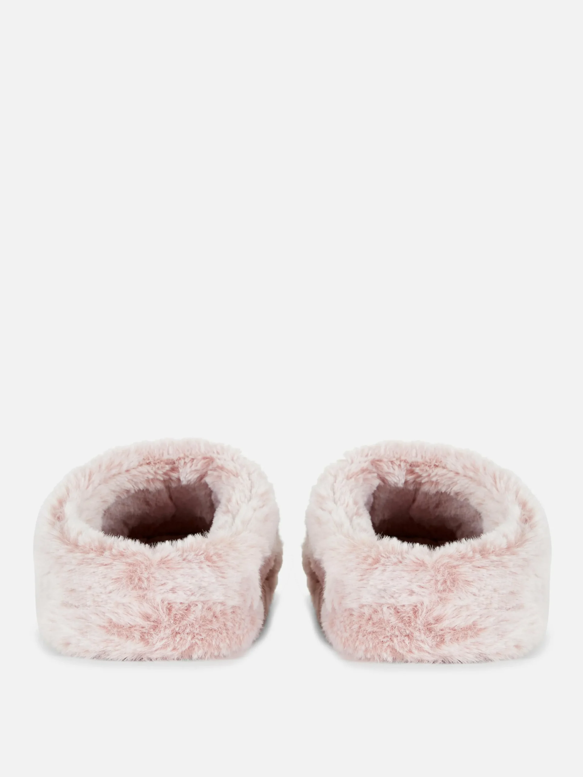 Chaussons|Primark Chaussons En Fausse Fourrure Rose
