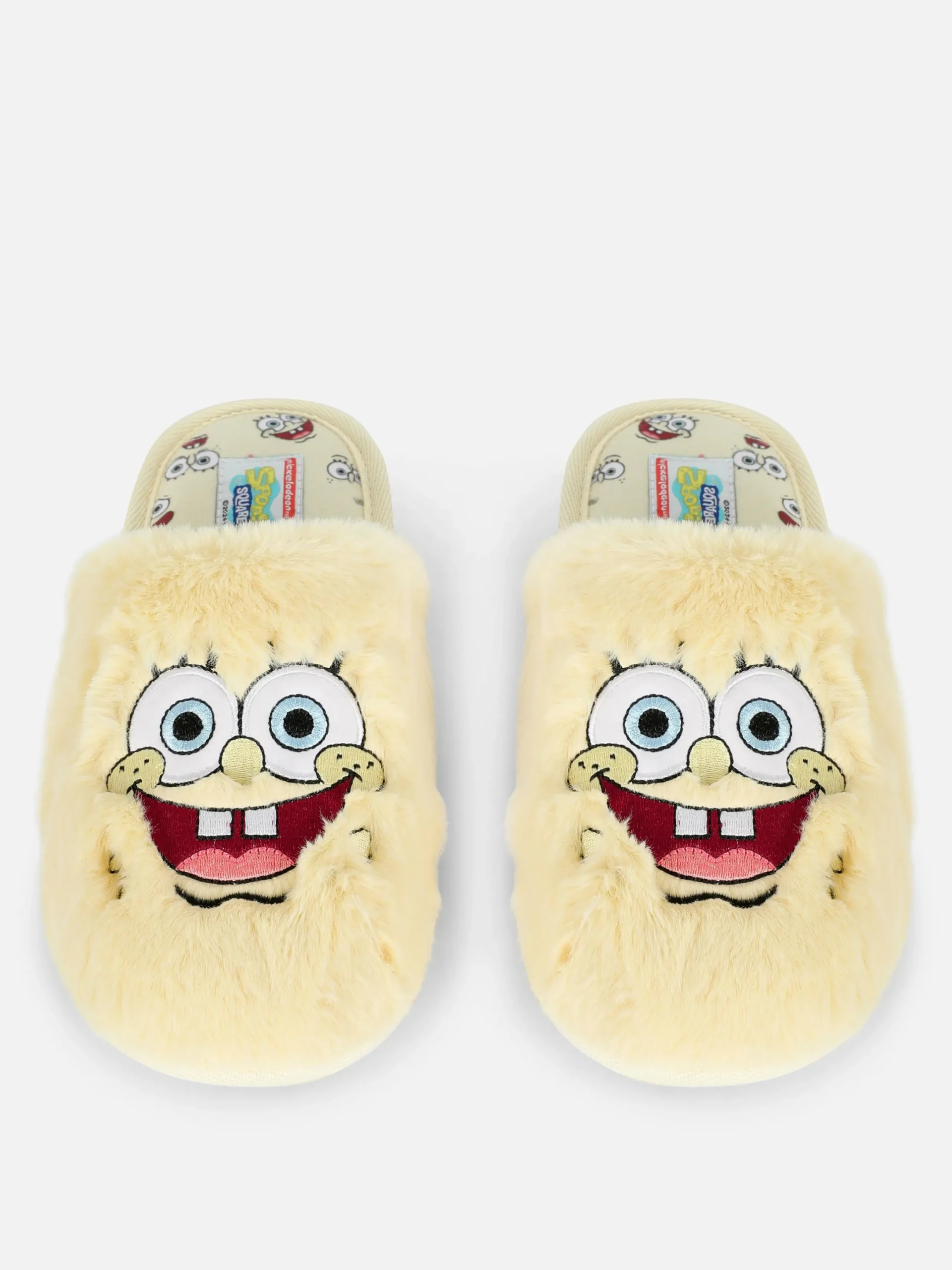 Chaussons|Primark Chaussons Fourrés Bob L'éponge Jaune