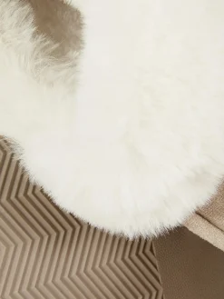 Chaussons|Primark Chaussons Mocassins Doublés En Fausse Fourrure Naturel