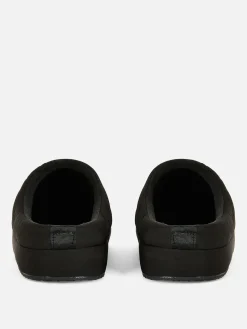 Chaussons|Primark Chaussons Mules Matelassés Noir