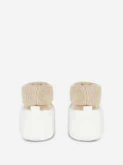 Chaussons|Chaussons|Primark Chaussons-chaussettes à Motif Mouton Ivoire