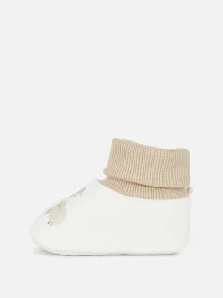 Chaussons|Chaussons|Primark Chaussons-chaussettes à Motif Mouton Ivoire
