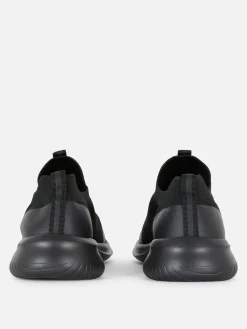 Baskets|Vêtements De Sport|Primark Chaussures De Sport à Enfiler Noir