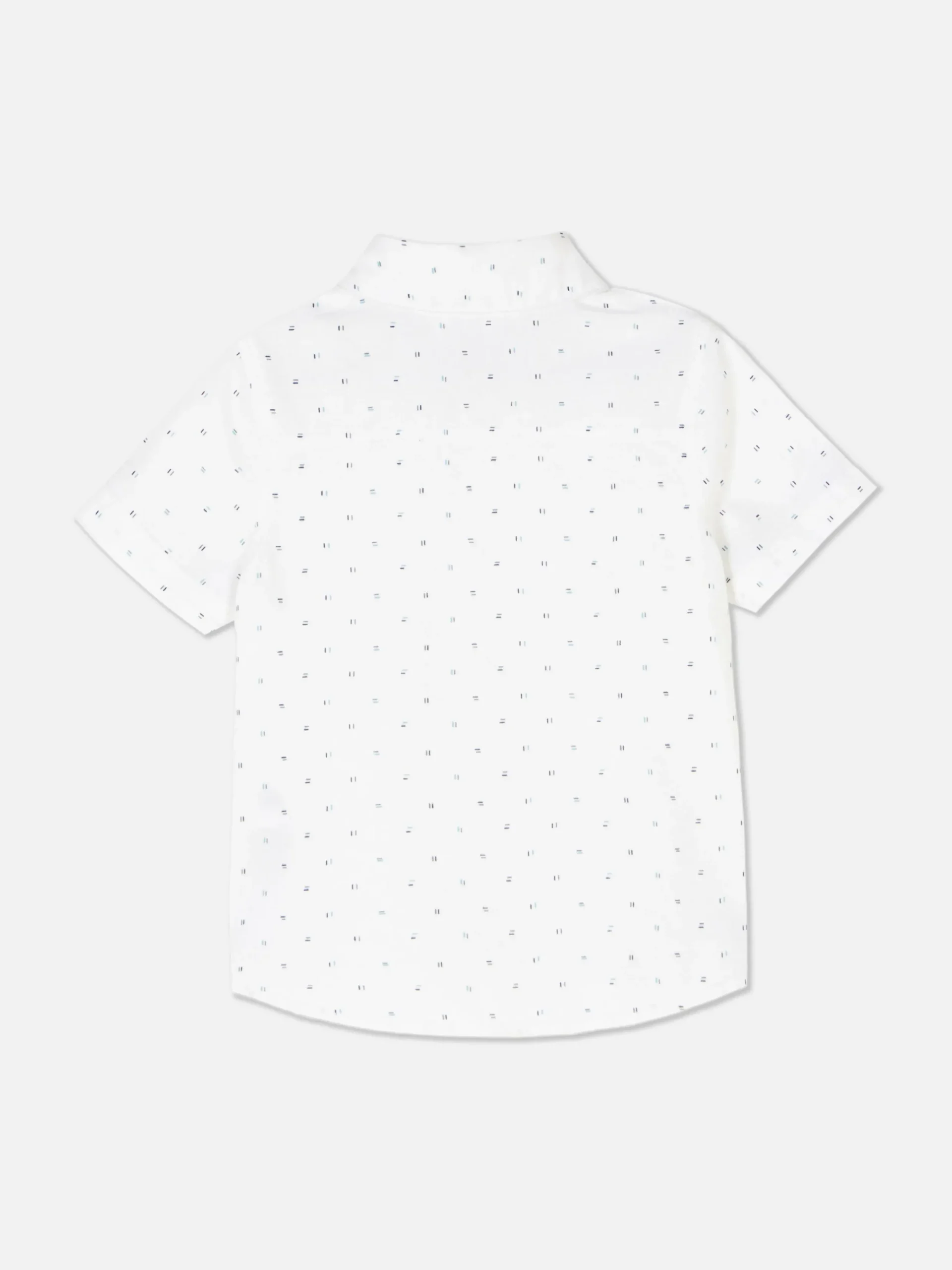 Hauts Et T-Shirts|Primark Chemise à Manches Courtes Et Motifs Blanc