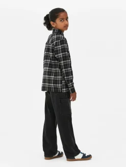 Chemises|Primark Chemise Boutonnée à Carreaux Noir