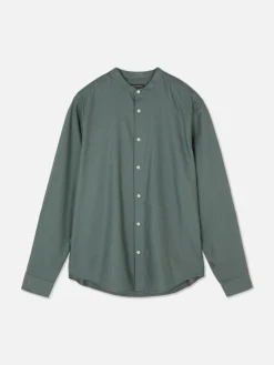 Chemises|Primark Chemise Boutonnée à Manches Retroussées Vert
