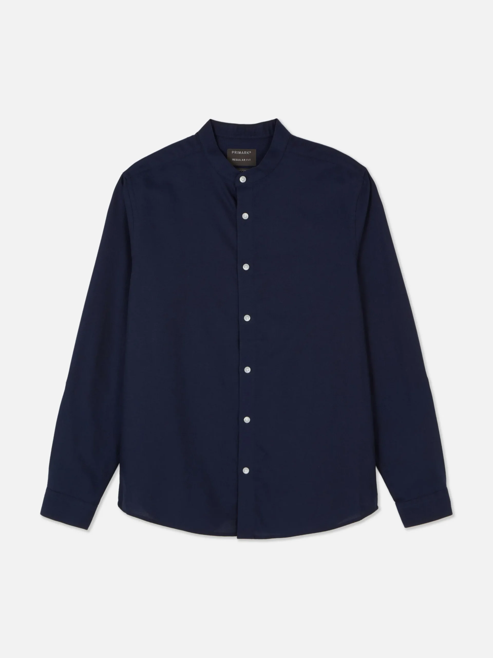 Chemises|Primark Chemise Boutonnée à Manches Retroussées Bleu marine