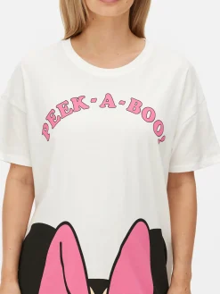 Chemises De Nuit Et Nuisettes|Primark Chemise De Nuit De Maternité Disney Minnie Mouse Blanc