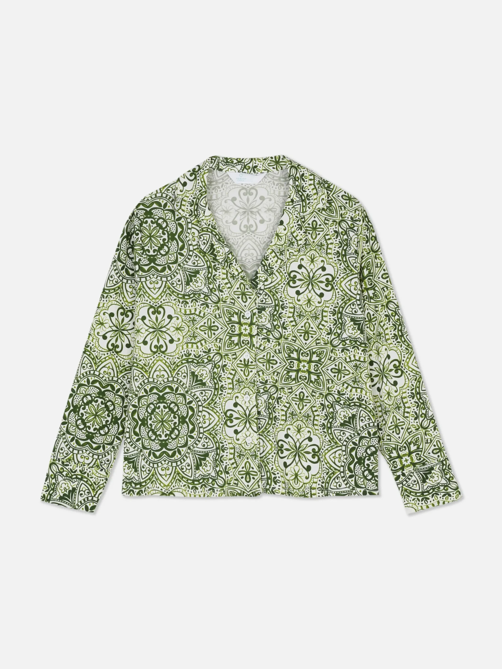 Hauts De Pyjama|Primark Chemise De Nuit De Pyjama Graphique à Motif Mandala Multicolore
