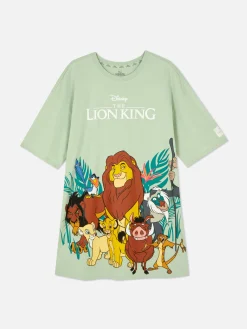 Chemises De Nuit Et Nuisettes|Primark Chemise De Nuit Disney Le Roi Lion 30e Anniversaire Vert clair