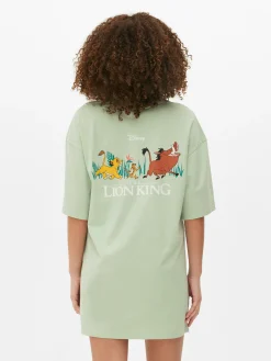 Chemises De Nuit Et Nuisettes|Primark Chemise De Nuit Disney Le Roi Lion 30e Anniversaire Vert clair
