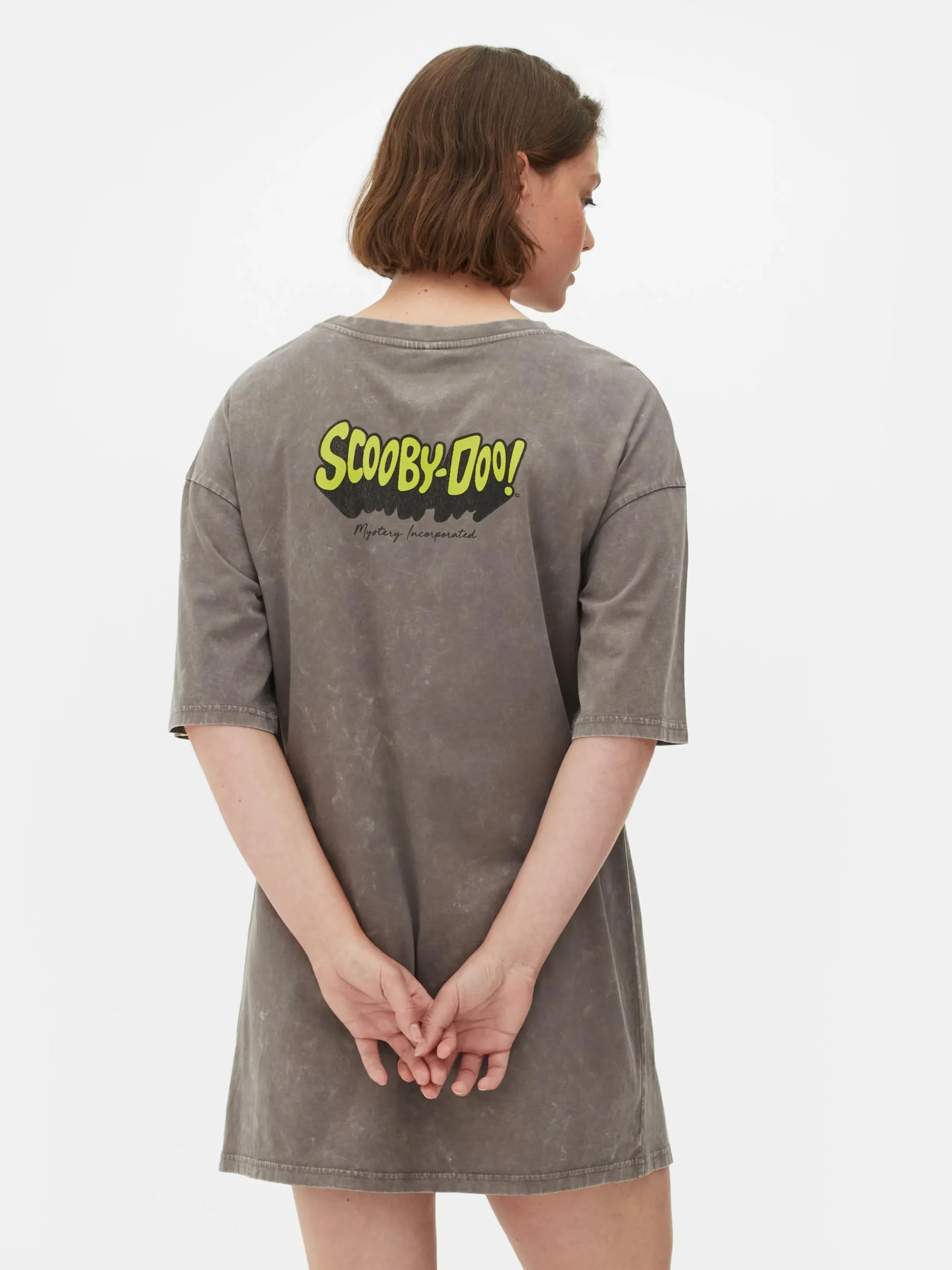 Chemises De Nuit Et Nuisettes|Primark Chemise De Nuit Scooby-Doo Anthracite