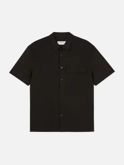 Chemises|Primark Chemise Droite à Manches Courtes Kem Noir
