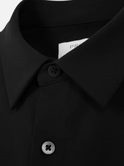 Chemises|Primark Chemise Droite à Manches Courtes Kem Noir