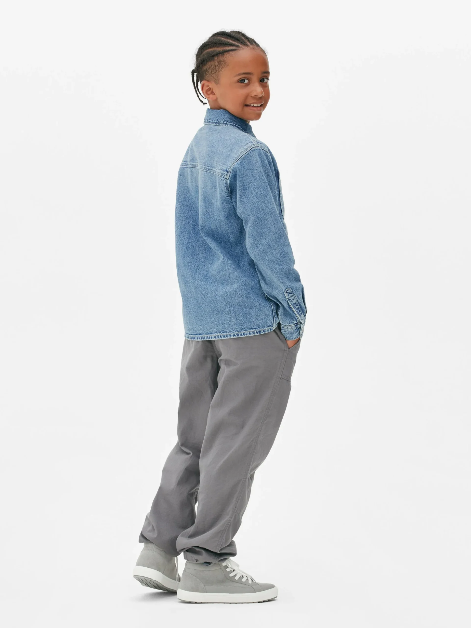 Chemises|Primark Chemise En Jean à Manches Longues Bleu