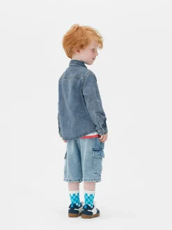 Chemises|Primark Chemise En Jean Boutonnée Bleu