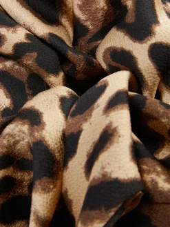 Accessoires Cheveux|Primark Chouchou Géant à Imprimé Léopard Marron